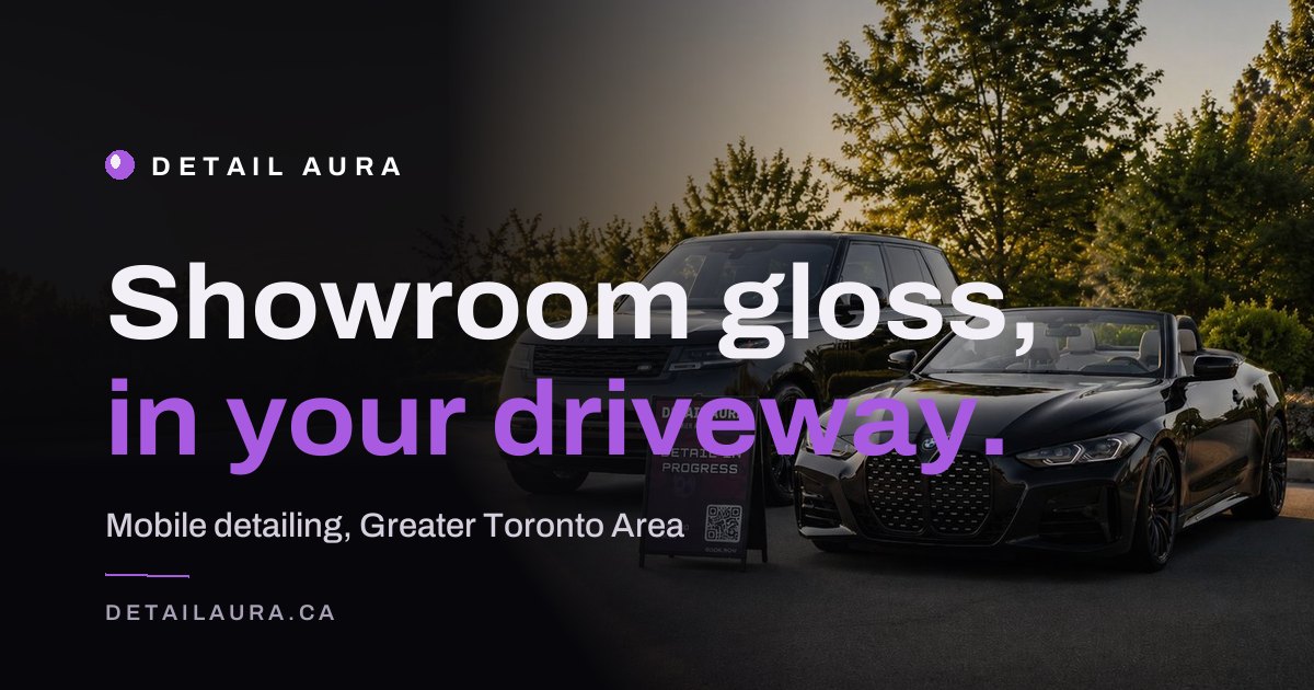 Detail Aura Mobile Detailing - Car detailing service in Windsor